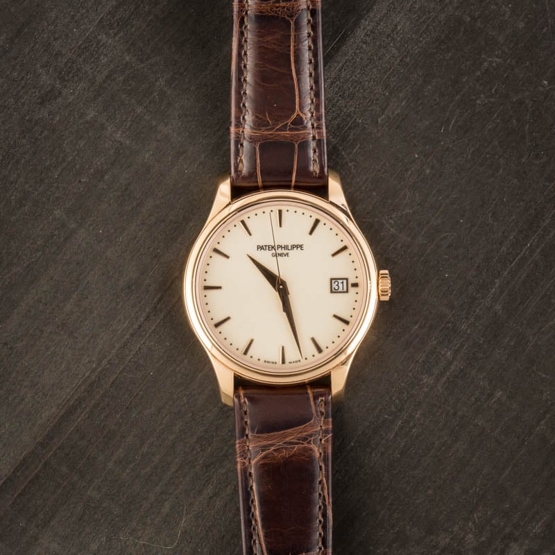 Patek Philippe Calatrava Ivory Dial