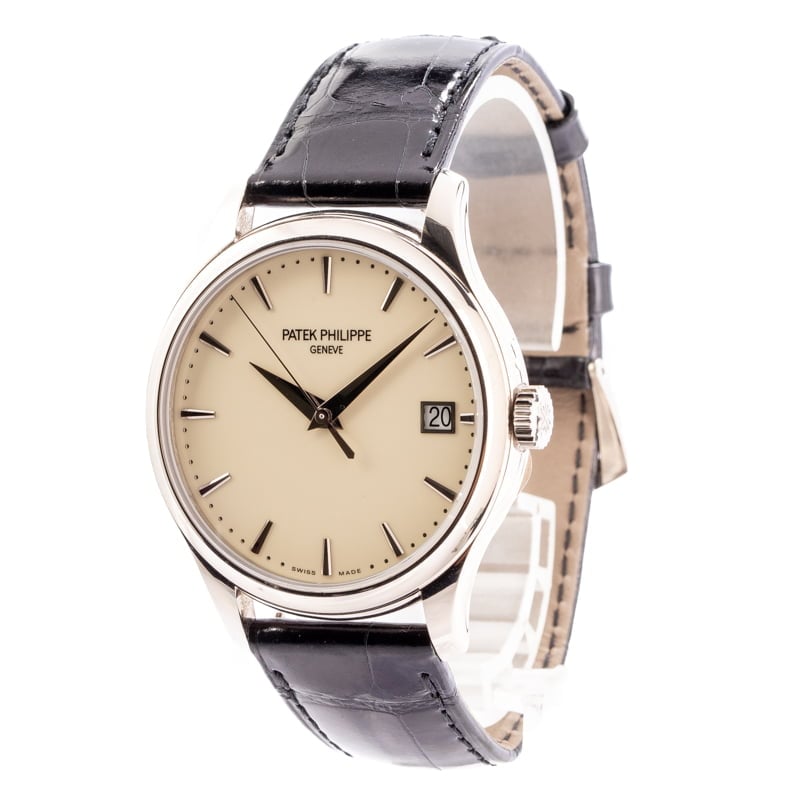 Patek Philippe Calatrava White Gold