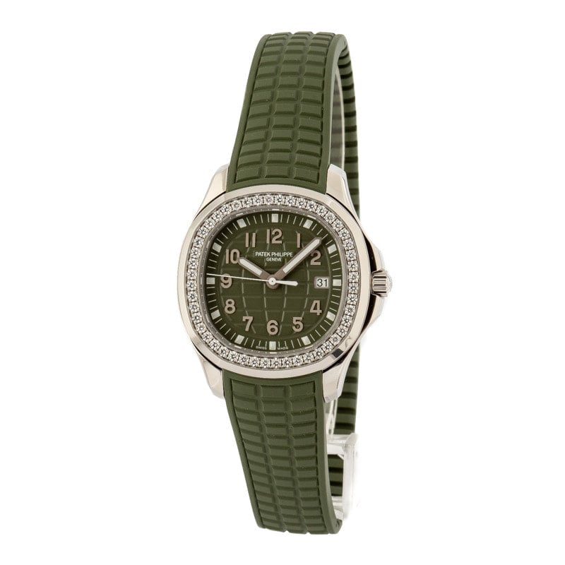 Ladies Patek Philippe Aquanaut Luce Green Dial