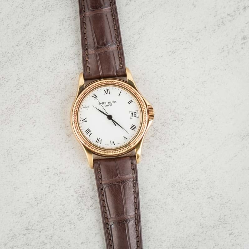 Patek Philippe Calatrava Ref 5117 18k Yellow Gold