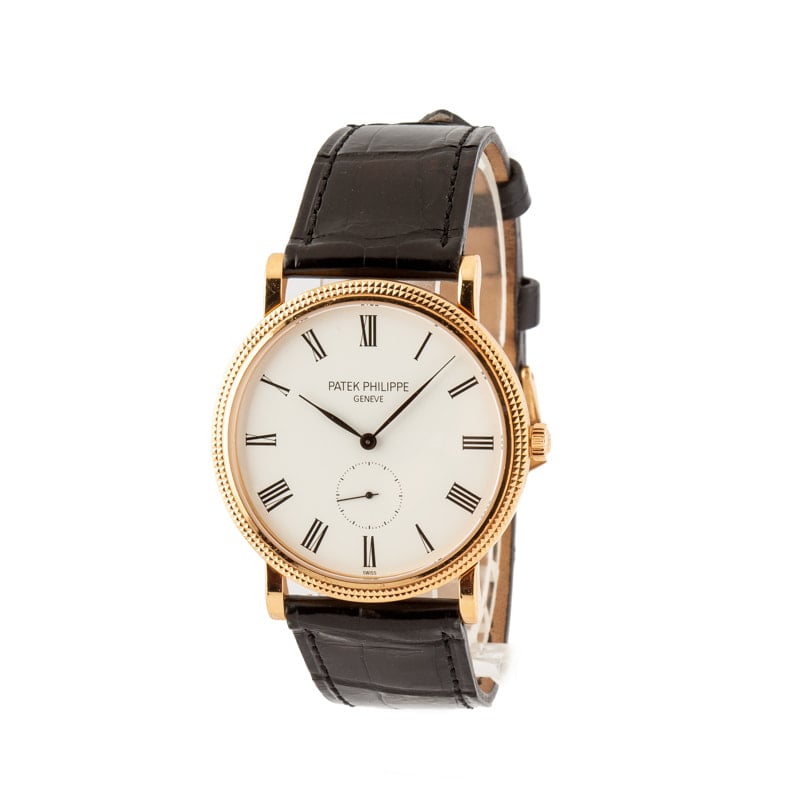 Patek Philippe Calatrava 18k Yellow Gold