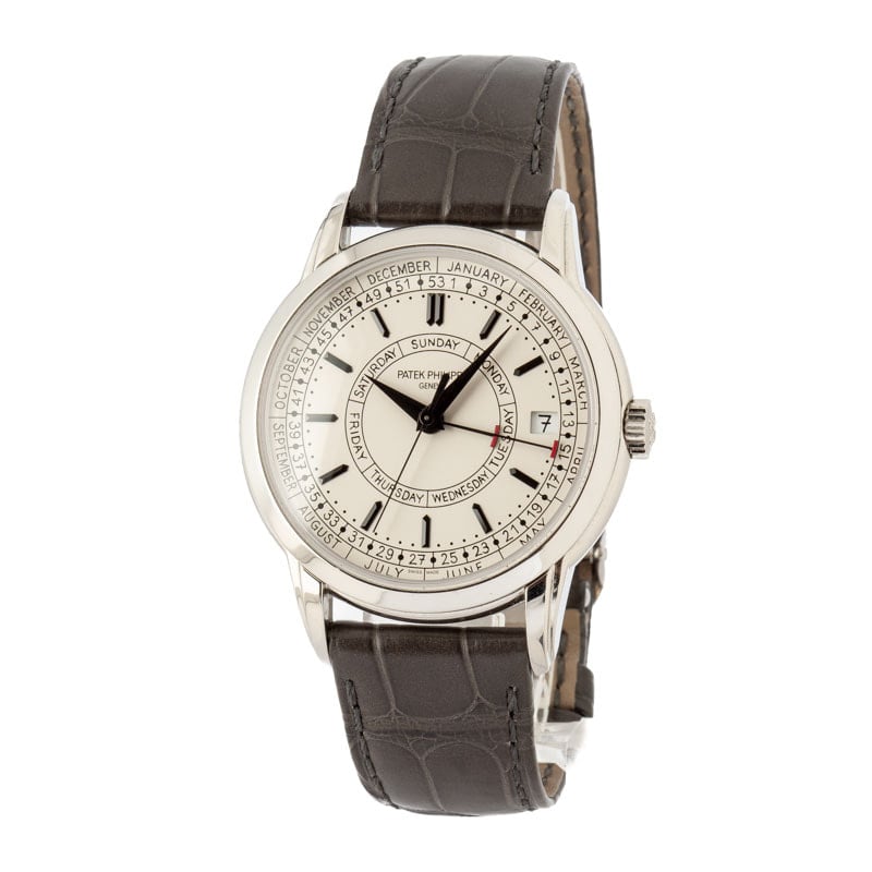 Patek Philippe Calatrava Silver Opaline Dial