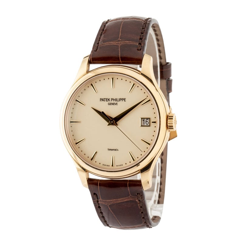 Patek Philippe Calatrava Ref 5227J Tiffany & Co. Dial