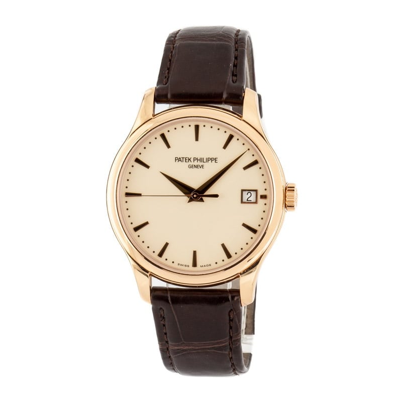 Patek Philippe Calatrava 18k Rose Gold