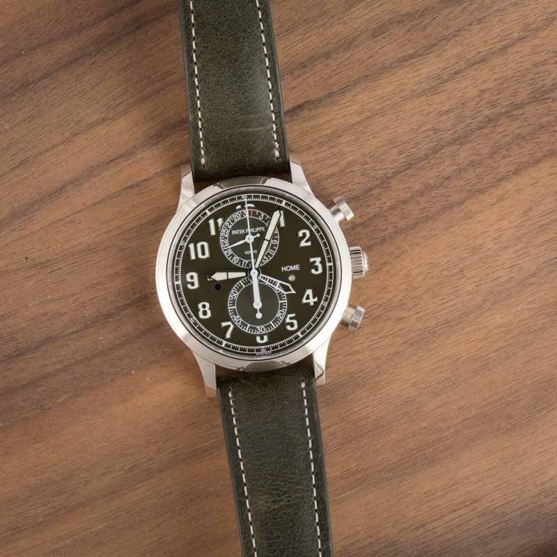 Patek Philippe Complications 5924G-010 Khaki Green Dial