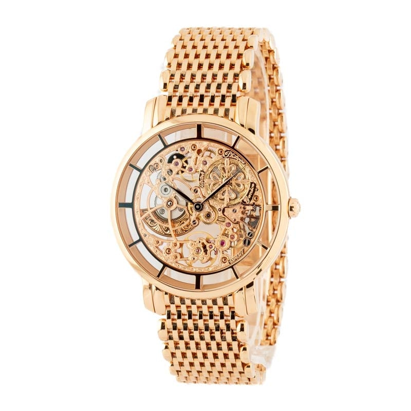 Patek Philippe Complications 18k Rose Gold Skeleton Watch