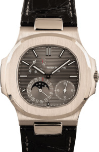 Mens Patek Philippe Nautilus 5712G White Gold