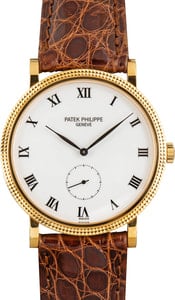 Patek Philippe Calatrava 3919J 18k Yellow Gold