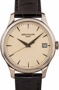 Patek Philippe Calatrava White Gold