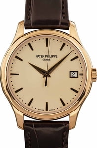 Patek Philippe Calatrava 18k Rose Gold