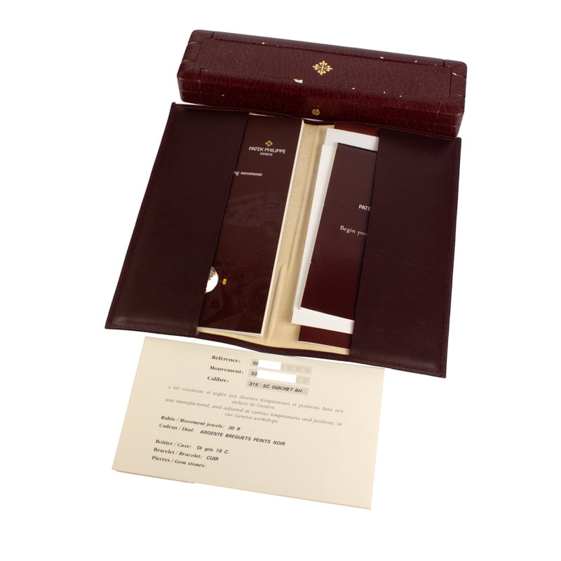 Patek Philippe Calatrava 18k White Gold