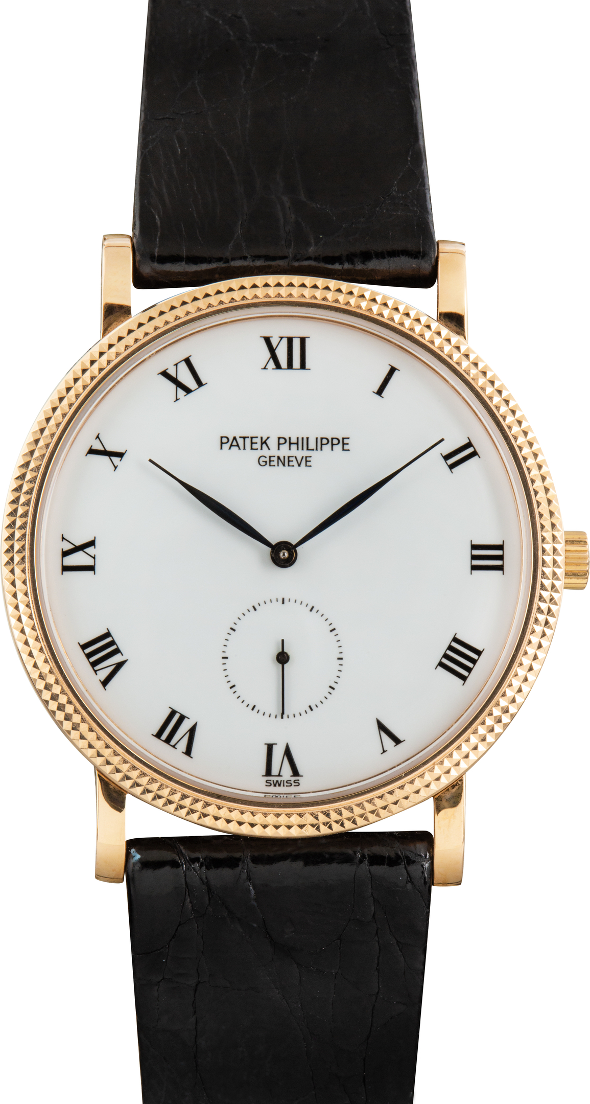 Pre-Owned Patek Philippe Calatrava Ref 3919 18k Yellow Gold