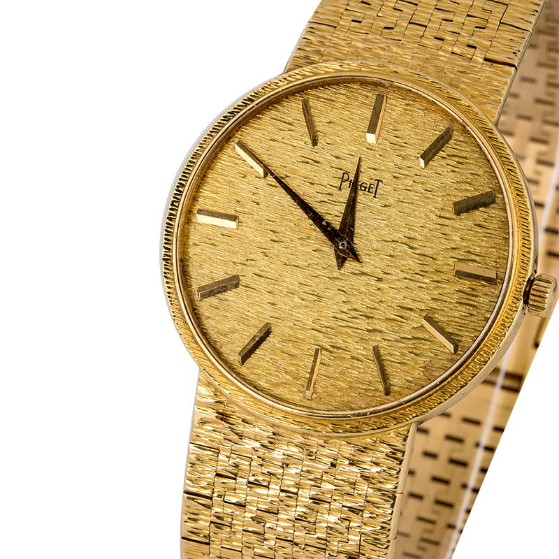 Vintage 18K Yellow Gold Piaget 9366A6