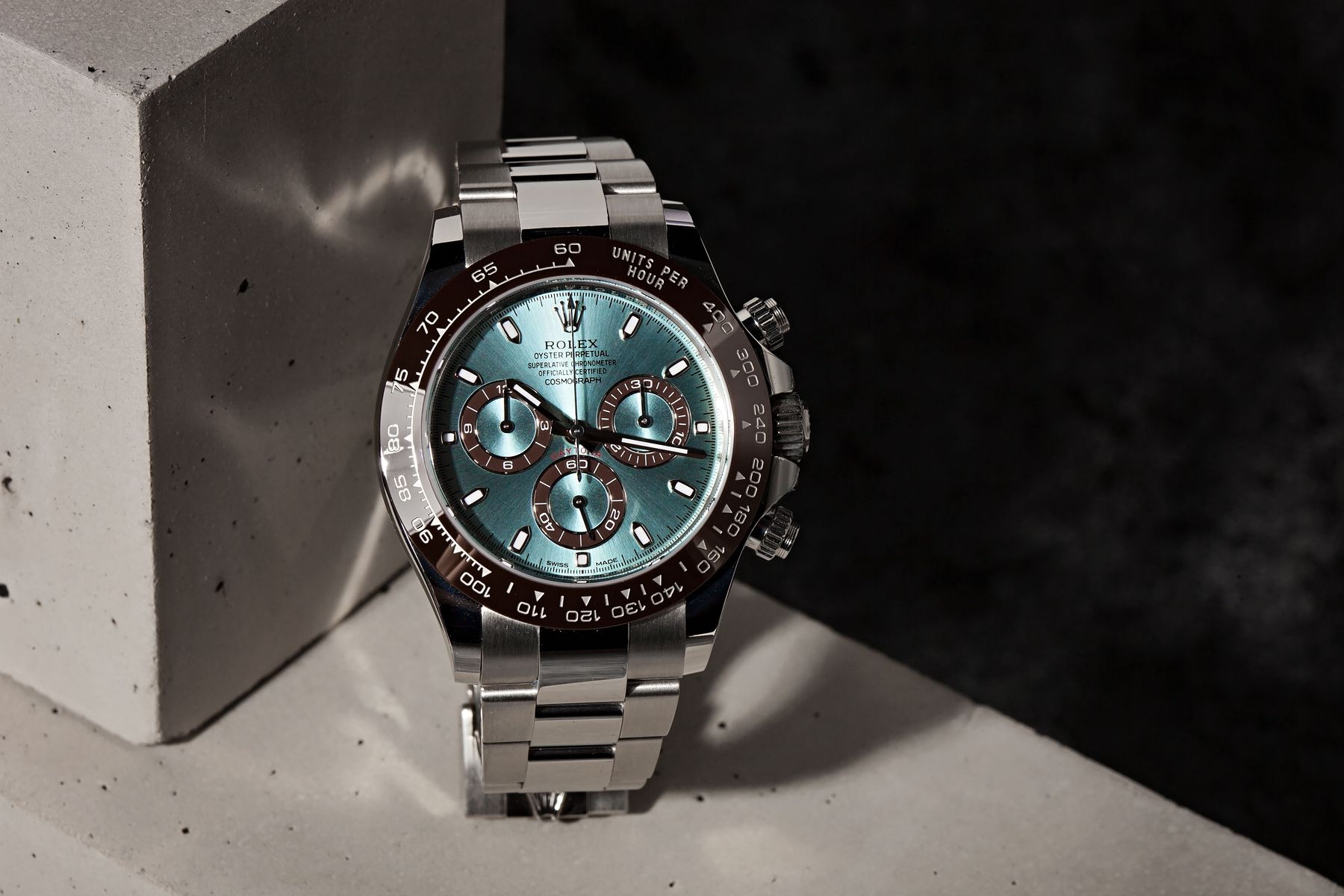Rolex Watches Daytona Platinum Ice Blue Dial