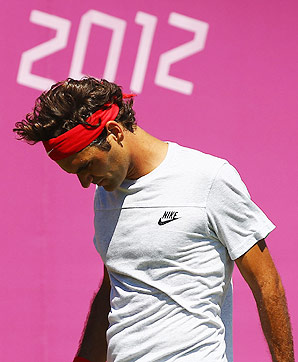 Tennis legend Roger Federer is sponsored by Rolex