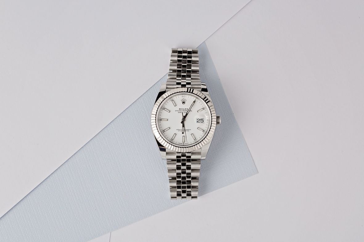 Ski Week Rolex Datejust 126334 White Dial Jubilee Bracelet