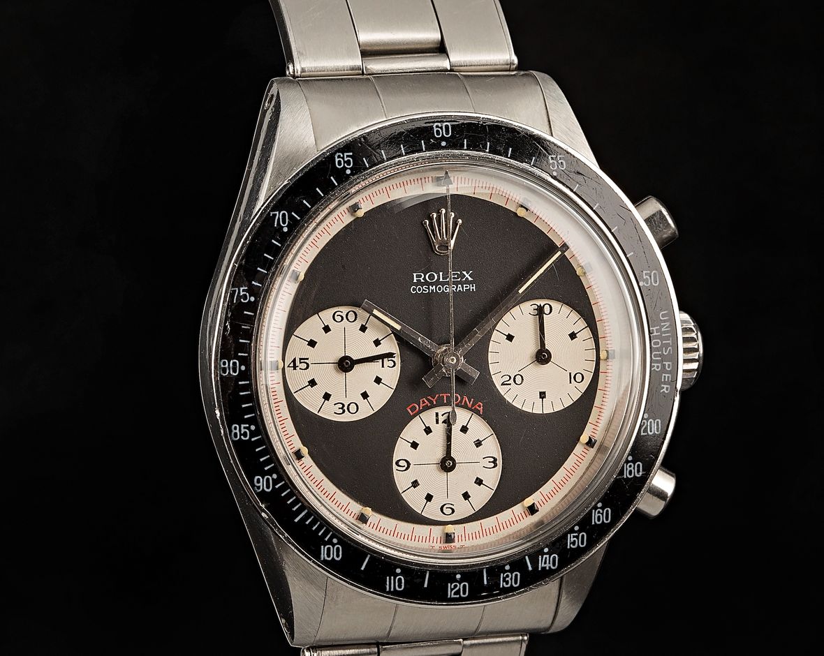 Rolex Logo on a Daytona Watch