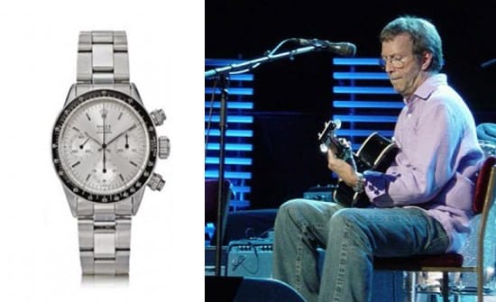 eric clapton rolex daytona