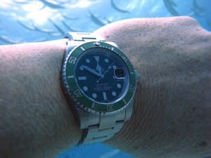 rolex oyster perpetual submariner underwater