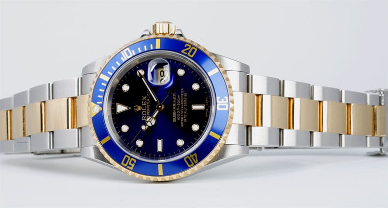 Rolex Submariner Blue Two Tone