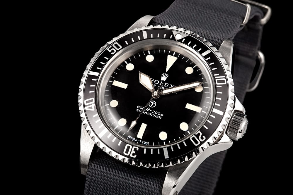 military rolex submariner 5513