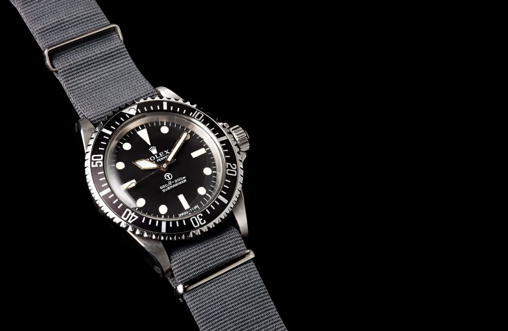 rolex military submariner 1970