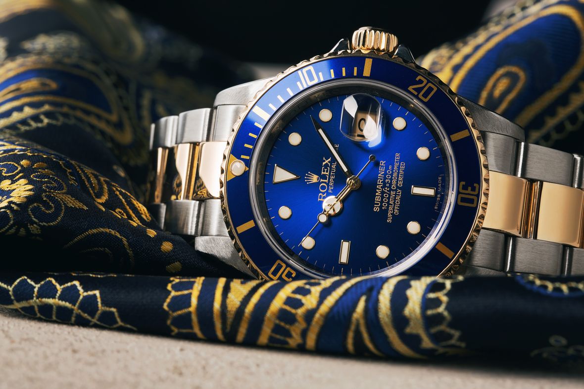 Rolex 16613 Submariner Two-Tone Stainless Steel Gold Yellow Rolesor