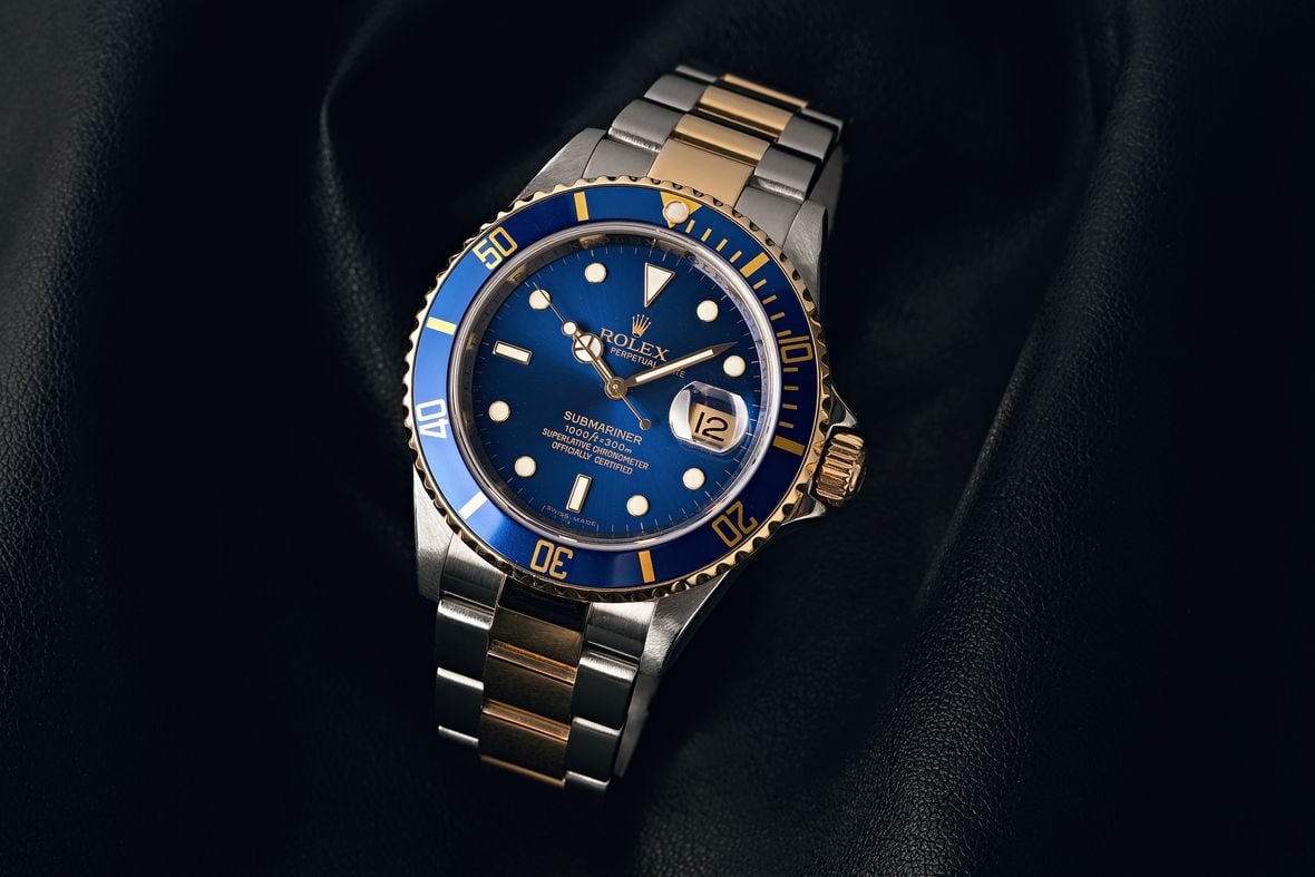 Rolex 16613 Submariner Two-Tone Steel and Gold Rolesor