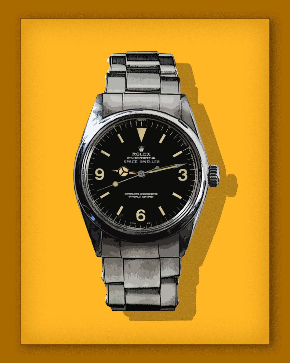 Rare Vintage Rolex Space-Dweller Watch