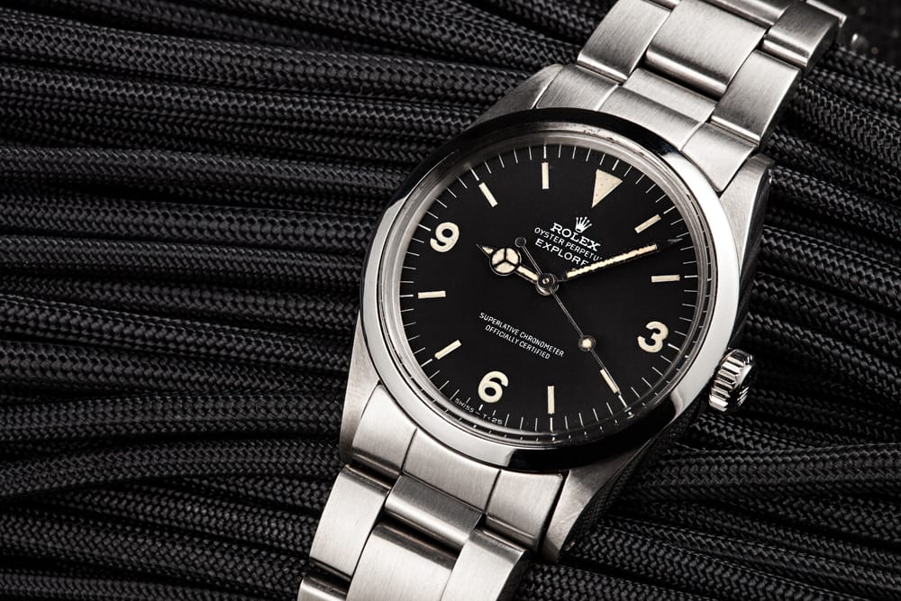 A Rolex Explorer 1016 With An 