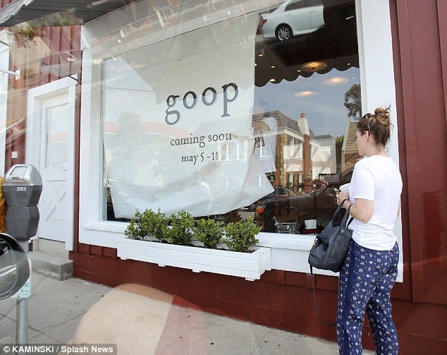 GOOP Pop-up Store GOOP Pop-up Store