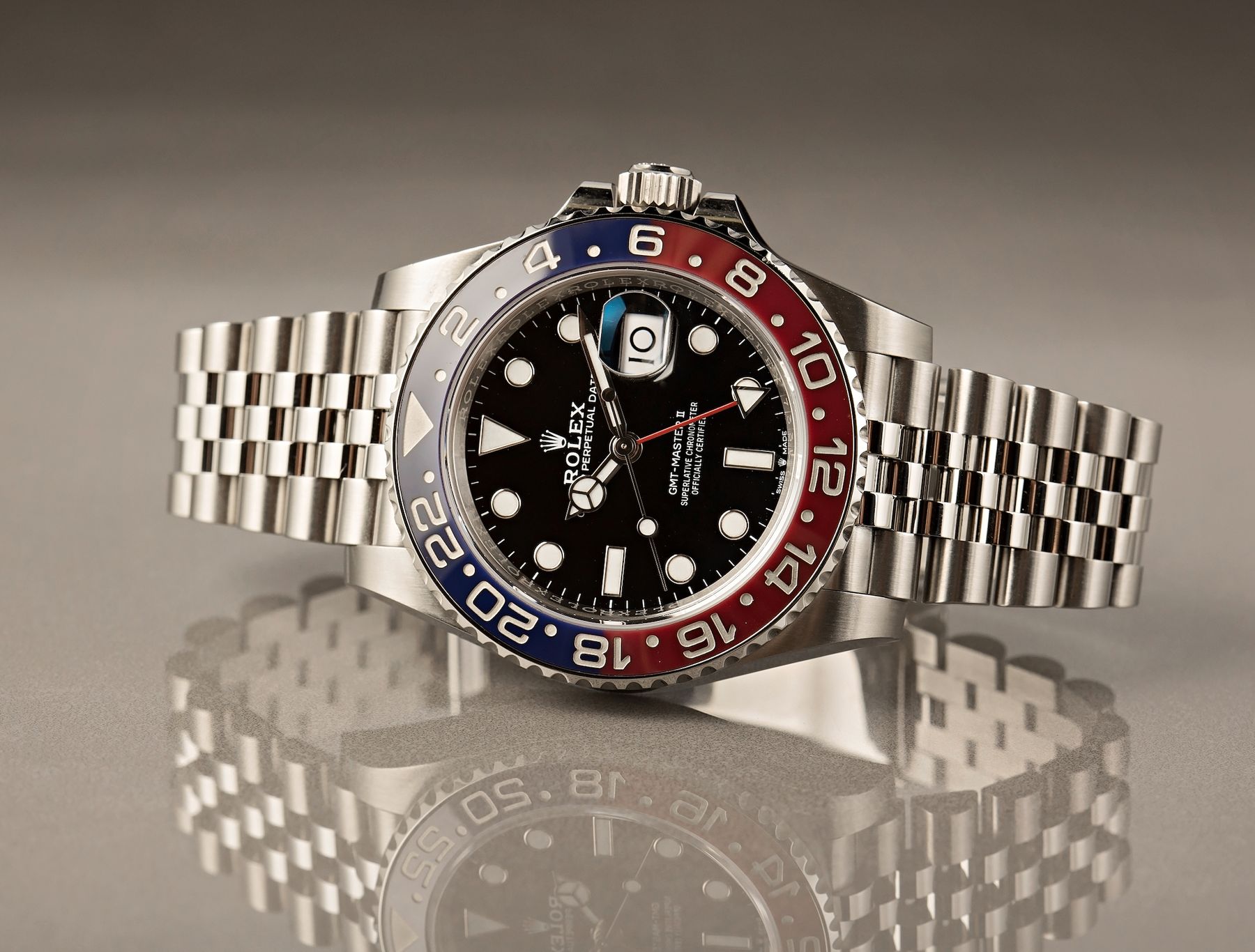 Hottest Rolex Watches Stainless Steel GMT-Master II Pepsi 126710BLRO