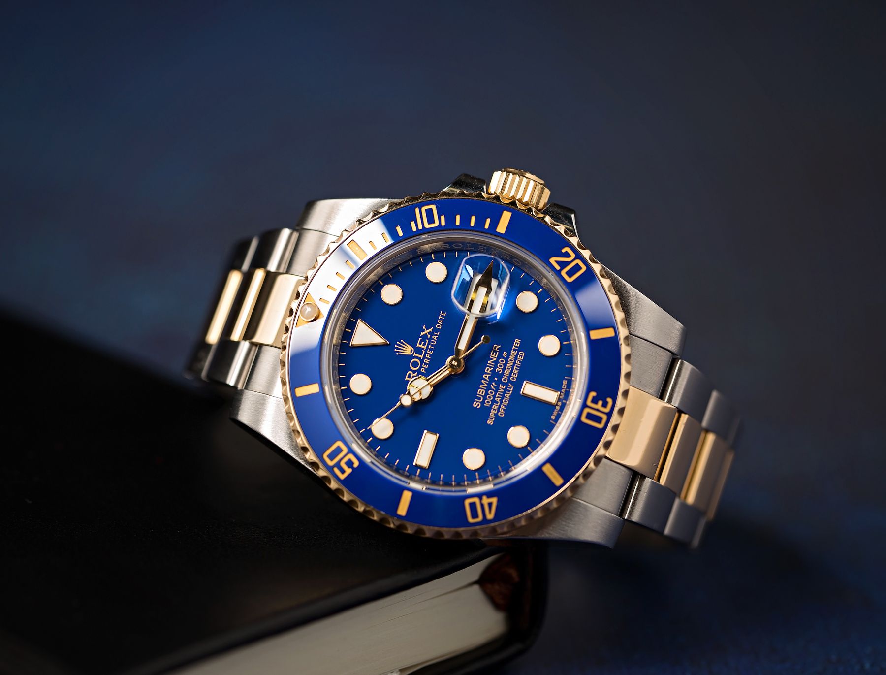 Rolex Submariner ref. 116613LB Hottest Rolex Watches Steel and Gold Ceramic Submariner 116613