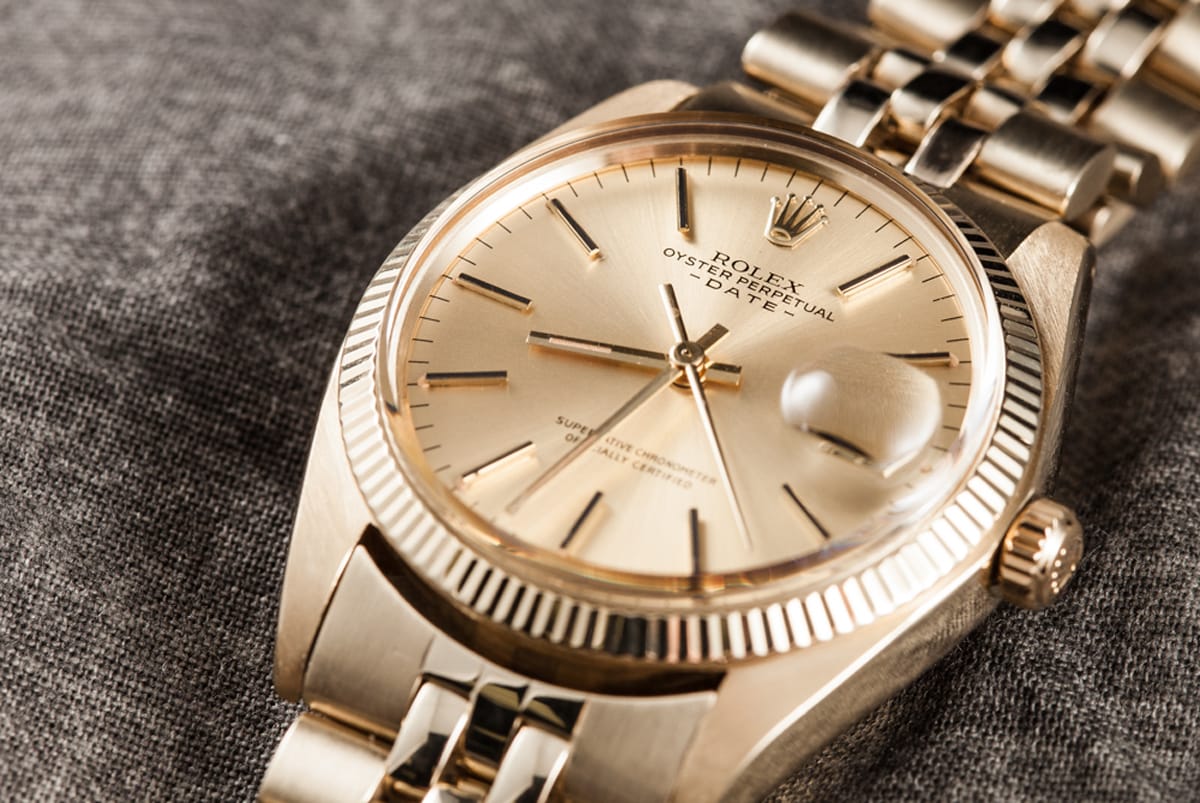 rolex 1503 gold