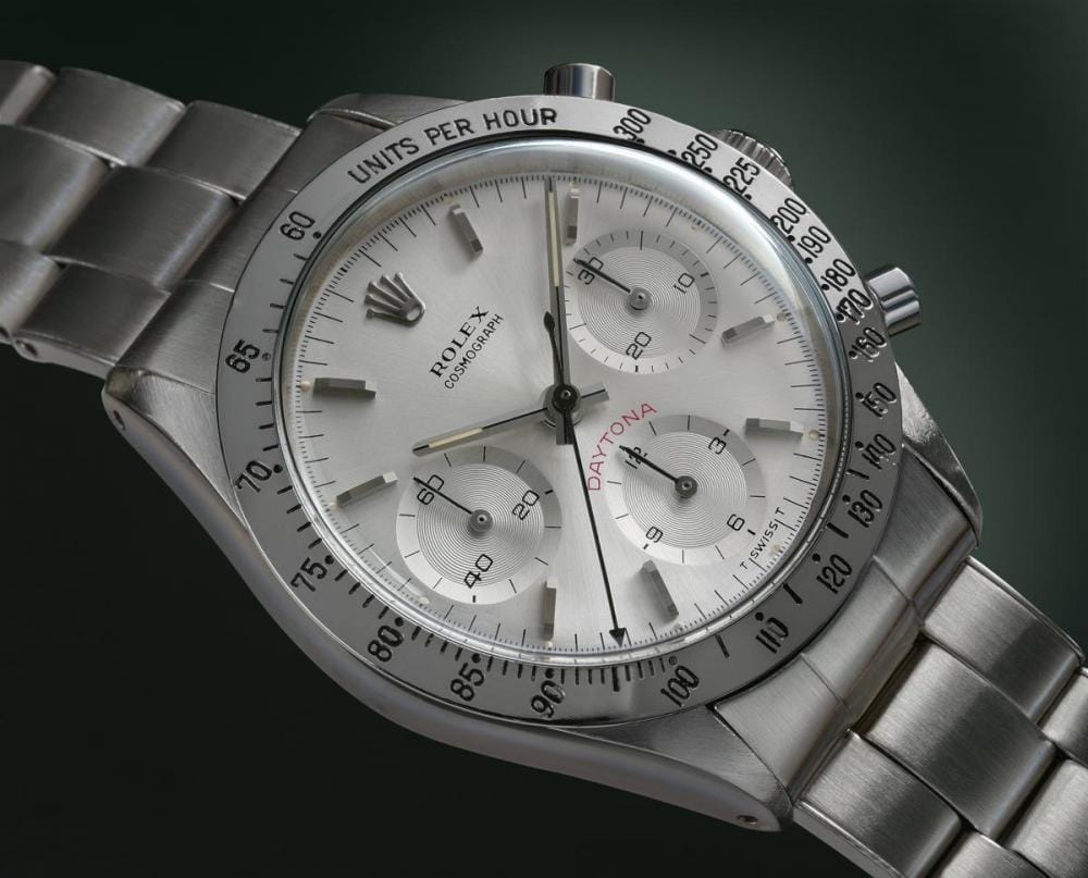 This Rolex Albino Daytona has sold for over 500k. Vintage Rolex Albino Daytona