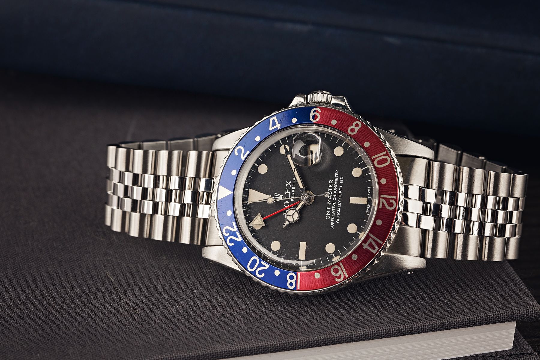 Rolex GMT-Master 1675 Pepsi Bezel