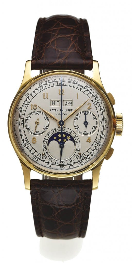 Patek Philippe Ref. 1518 18K Gold Perpetual Calendar Chronograph