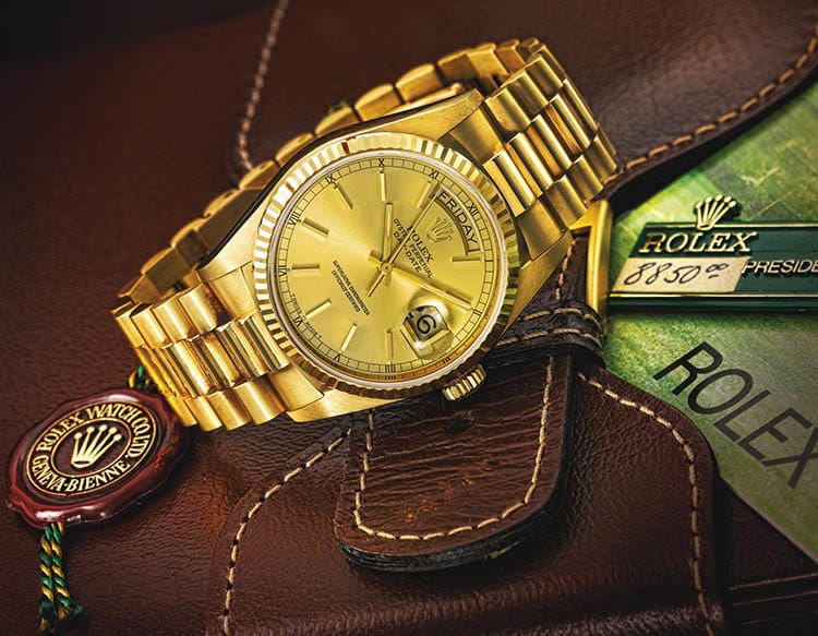 rolex day date double quick set