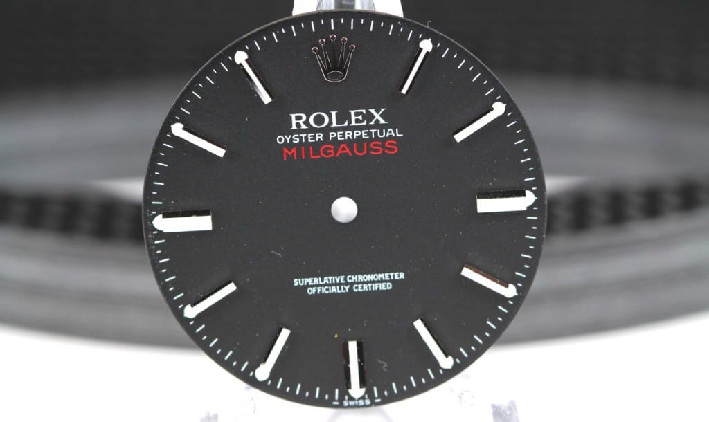 the vintage rolex milgauss 1019 black dial