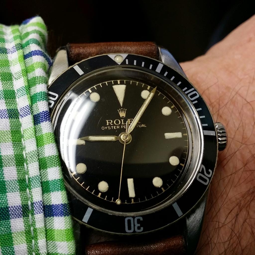 Small Crown Rolex Submariner 6204