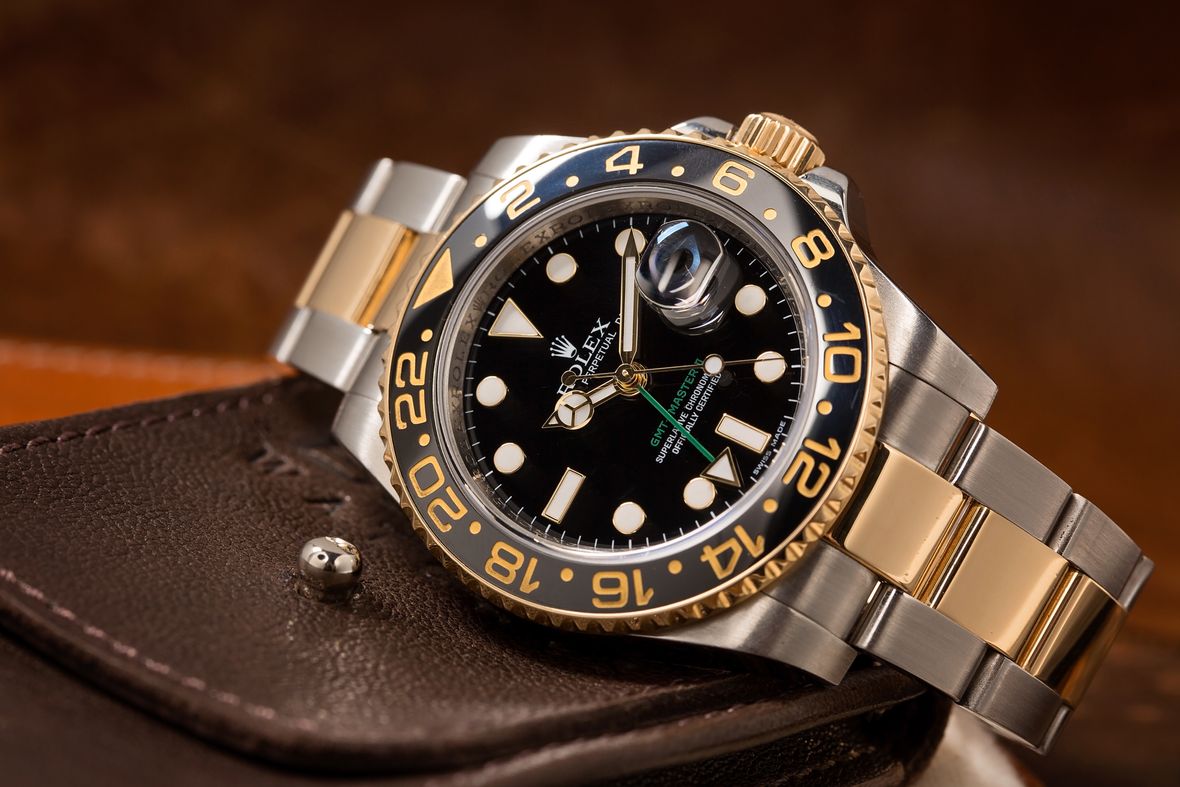 Rolex Two-Tone GMT-Master II 116713LN Ceramic Bezel