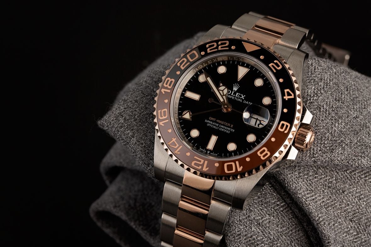 Rolex Two-Ton e GMT-Master II 126711CHNR Root Beer