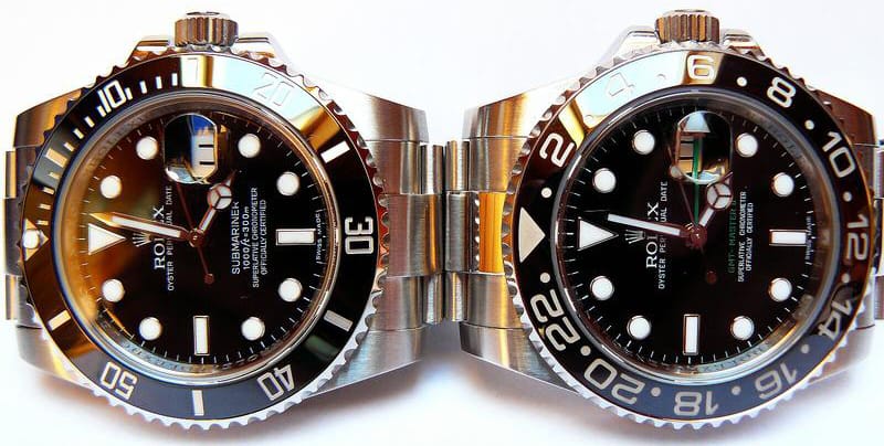 gmt master or submariner