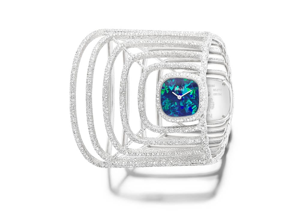 A beautiful timepiece surrounded by gems. G0A39223_front