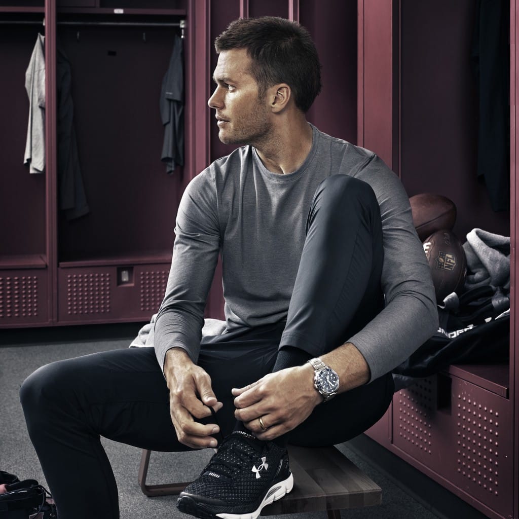Tom Brady signs on with Tag Heuer to represent their company/brand. TAG Heuer's new ambassador Tom Brady