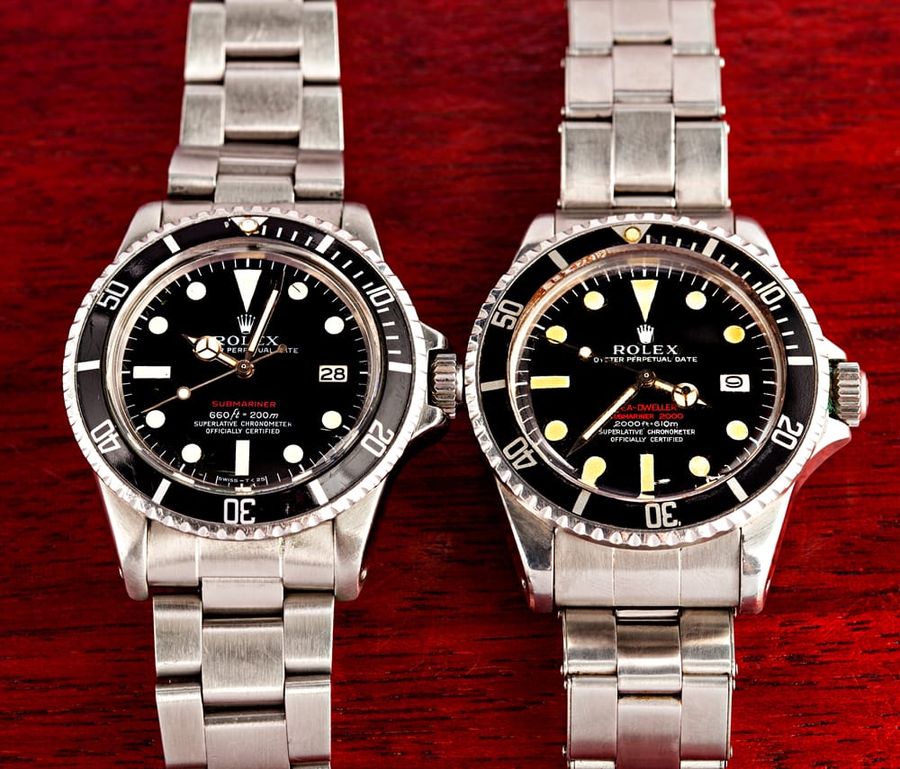 Parity \u003e double red submariner, Up to 