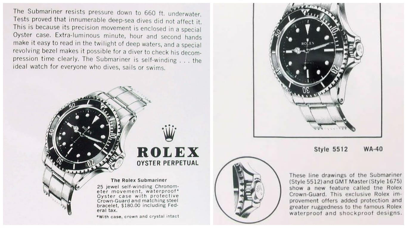 rolex submariner crown replacement