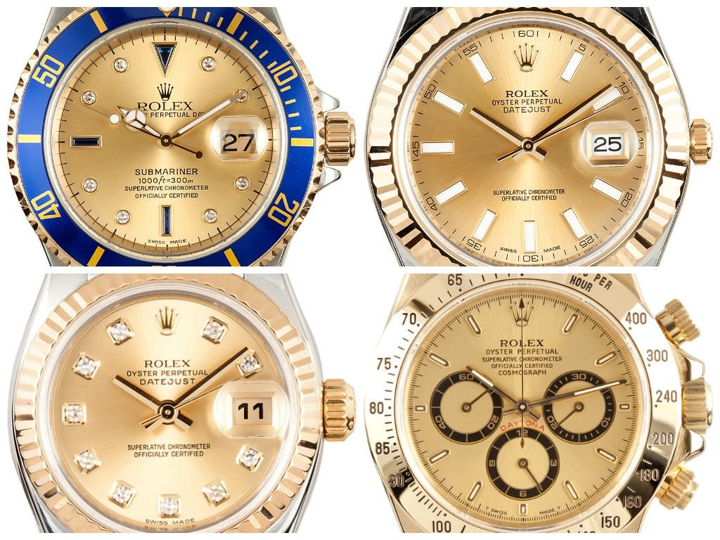 Rolex Champagne Dial