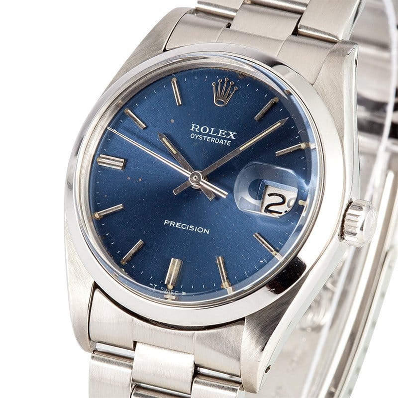 A Look at the Rolex Oysterdate Precision 6694 Bob's Rolex Watches Blog