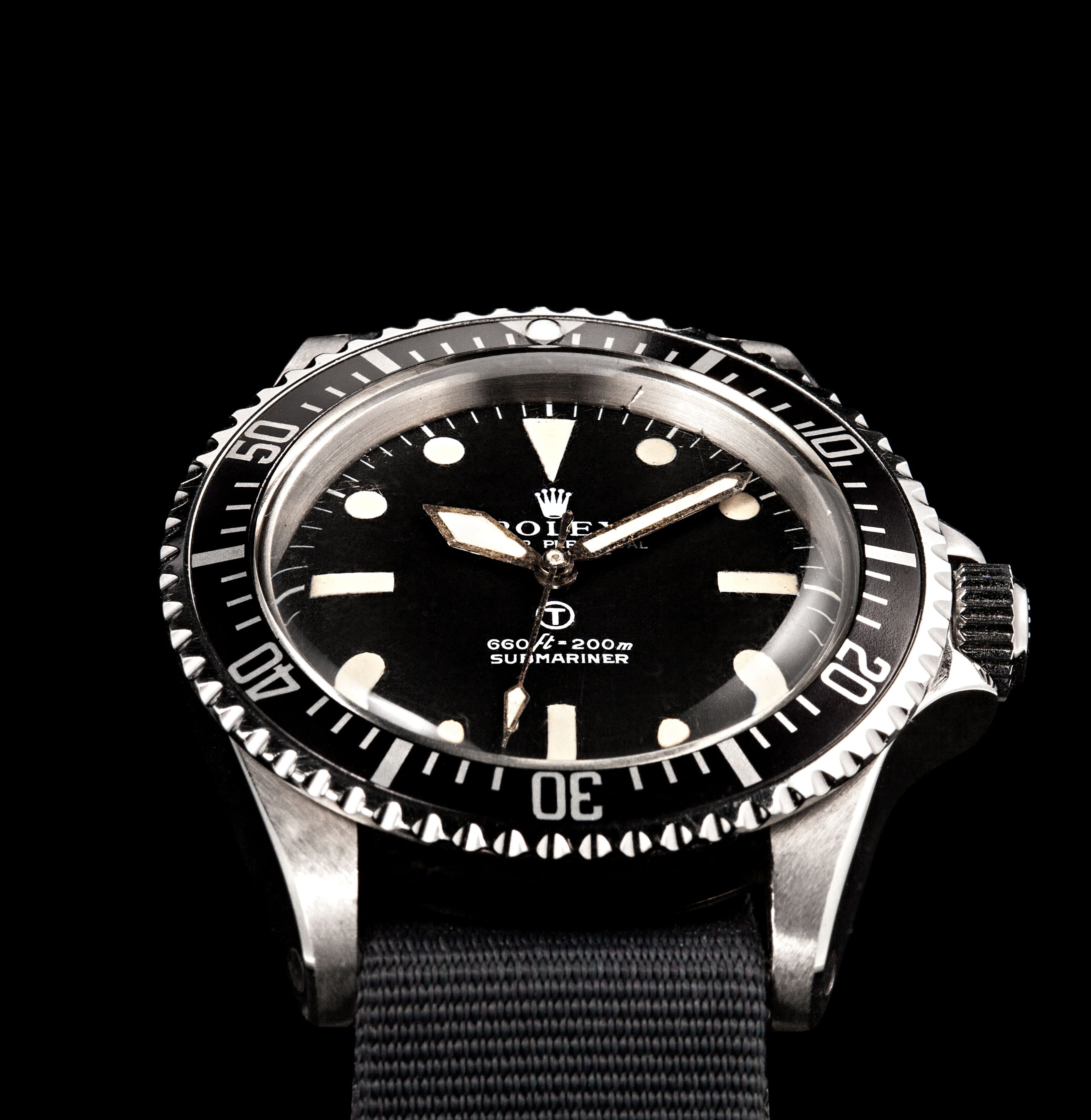 History of Rolex Military Watches - milsub submariner 5513 5517